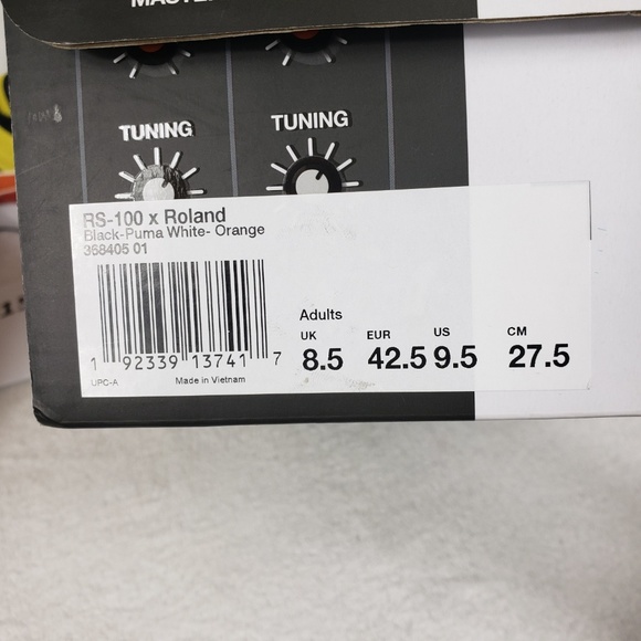 Puma Limited Edition RS-100 Roland mens size 9.5 - Picture 8 of 8